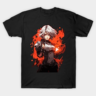 Secret Agent Anime Girl T-Shirt